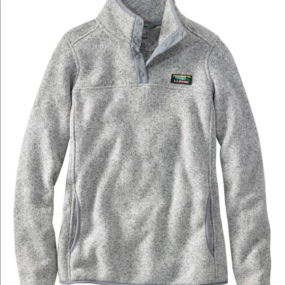 L.L.Bean Vermont Quarter Button Up Fleece Jacket Sweatshirt - Picture 8 of 8